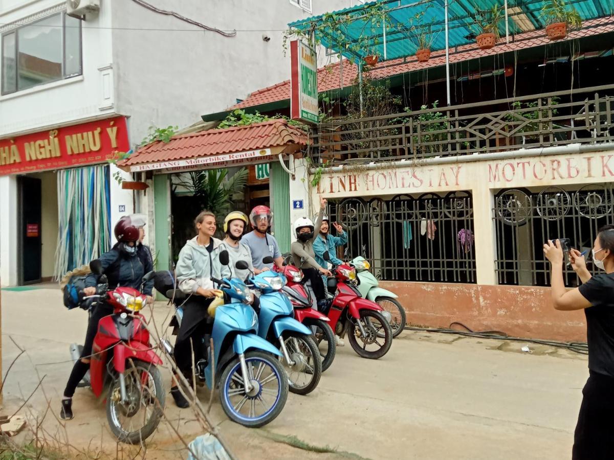 Linh Homestay And Motorbikes Rent Ха Жианг Екстериор снимка